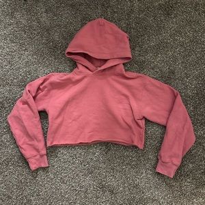 Aritzia TNA perfect cropped hoodie